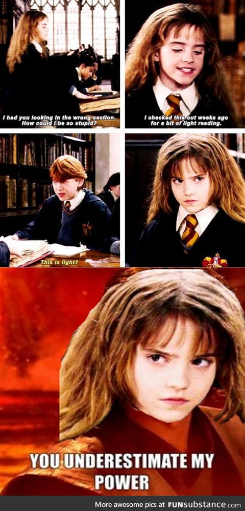 Hermione is a savage