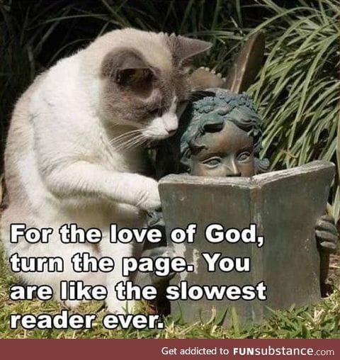 Slowest reader ever!!!