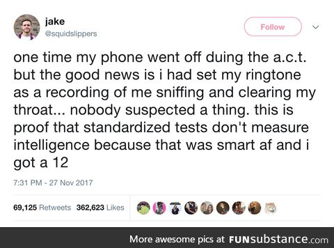 Too smart for his own good