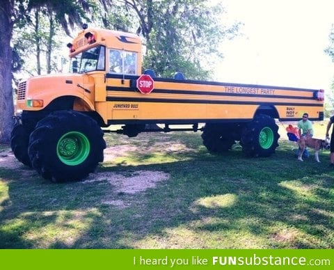 Coolest school bus