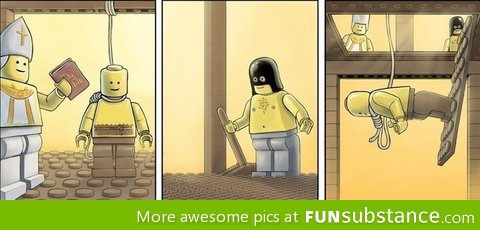 A benefit of being a lego man