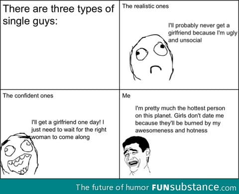 Three types of guys