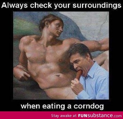 Always check your surroundings