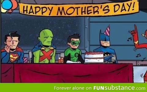 Mother's day with the justice league