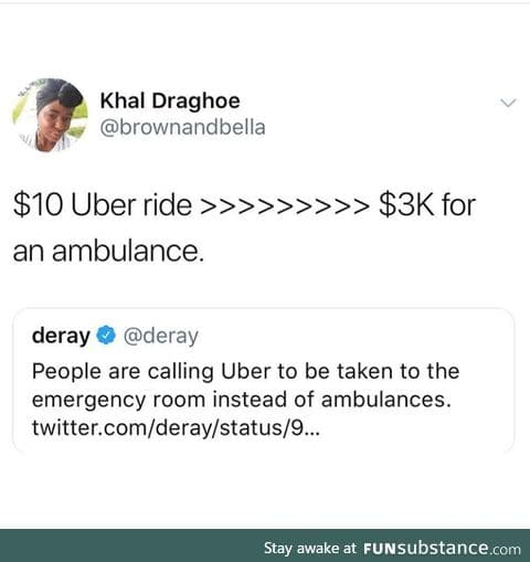 Uber to the rescue