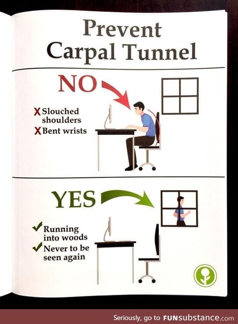 Prevent carpal tunnel