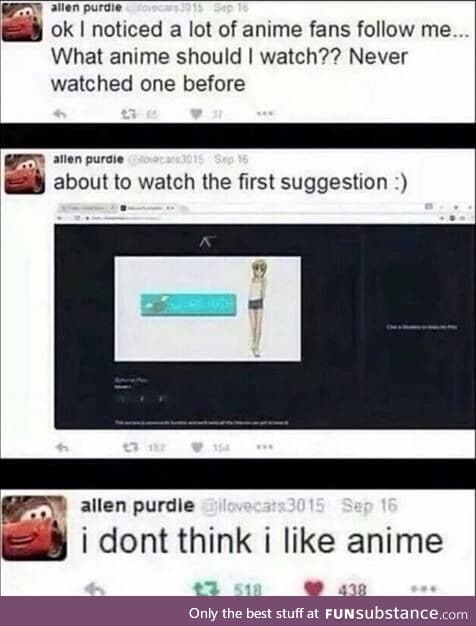 Anime isn't for everyone