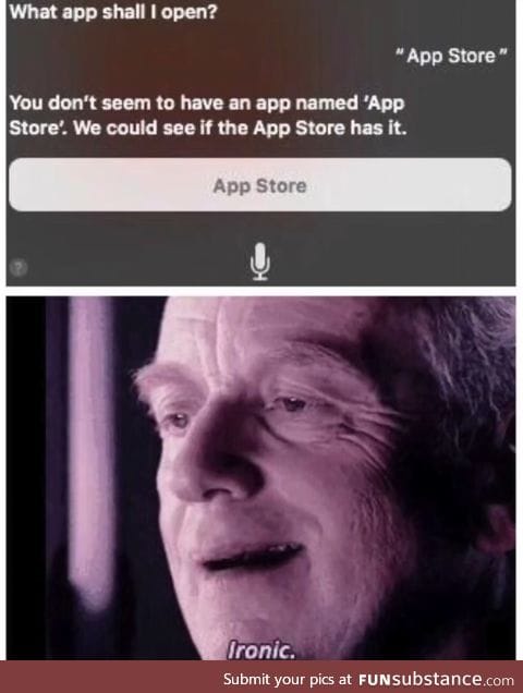 We don't have App Store