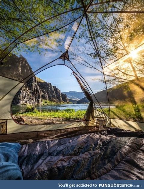 Transparent tent