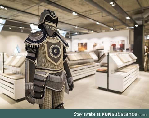 Armor made from carpeting