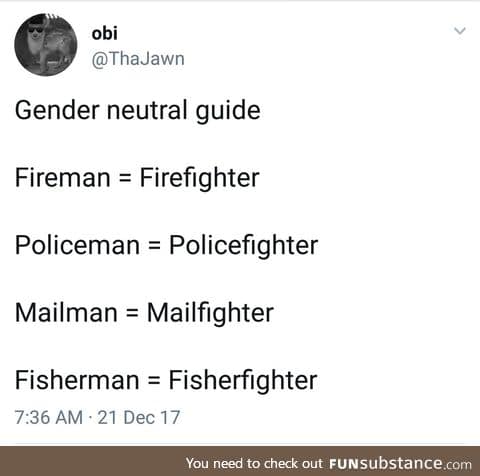 Gender neutral guide