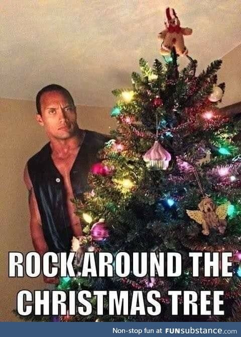 Rock around the christmas tree