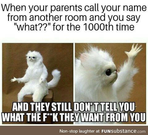 Annoying parents.