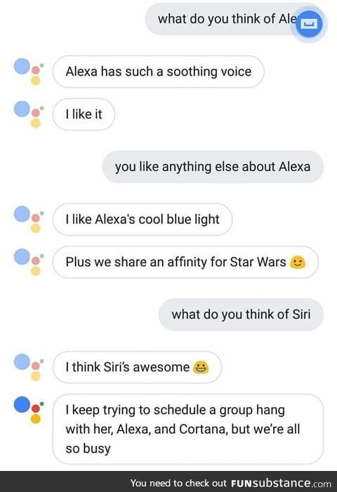 Conversation with Google Home