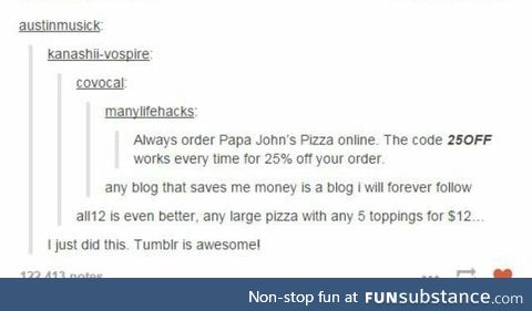 Not sure if this works, but its worth trying if you love pizza.