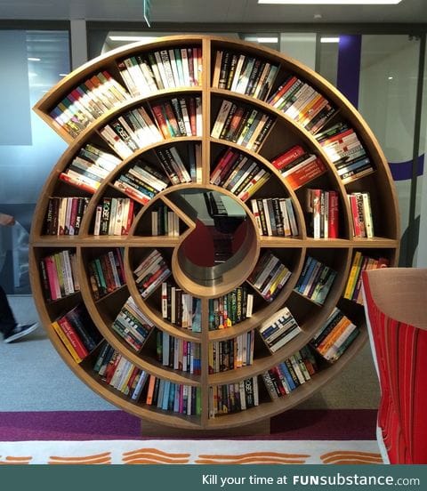 Spiral bookcase
