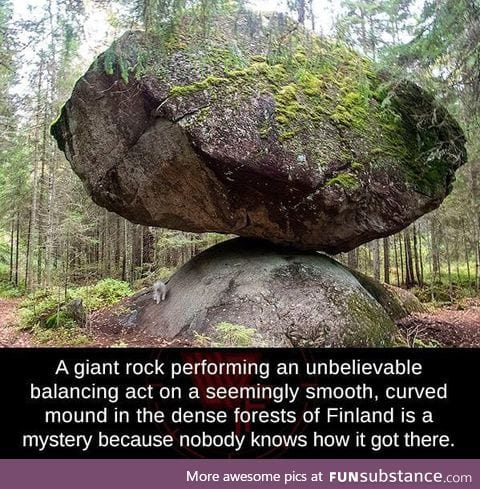 The magical rock of Finland