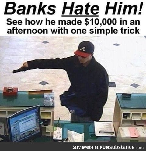 you can get rich too bro!