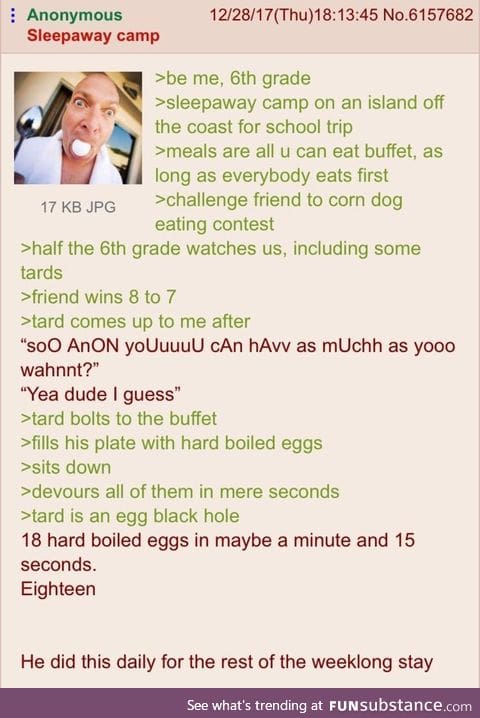 Tard goes to Buffet