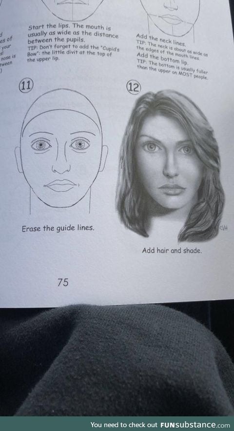 From a “how to draw” book