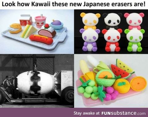 Japanese erasers