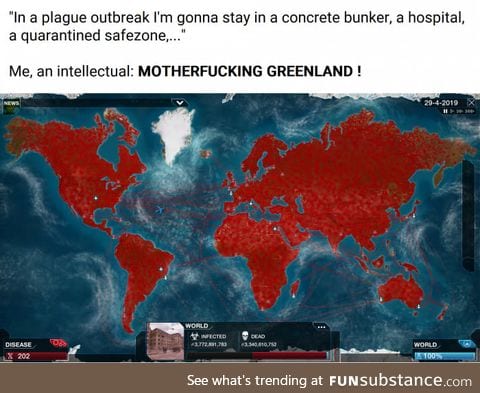 And that kids is why you should always start in Greenland
