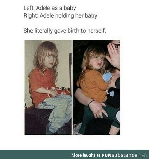 Adele cloned herself