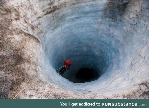 Check out that man in a gigantic icehole