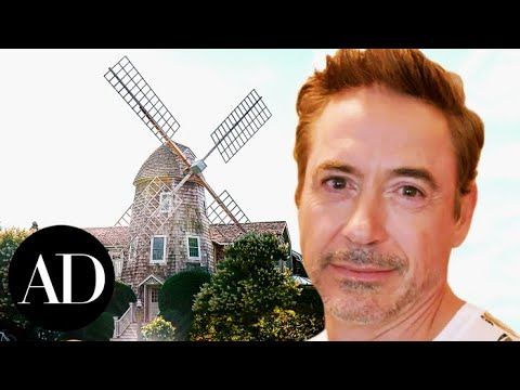 Robert Downey Jr lives in a windmill, gives Cribs-style house tour