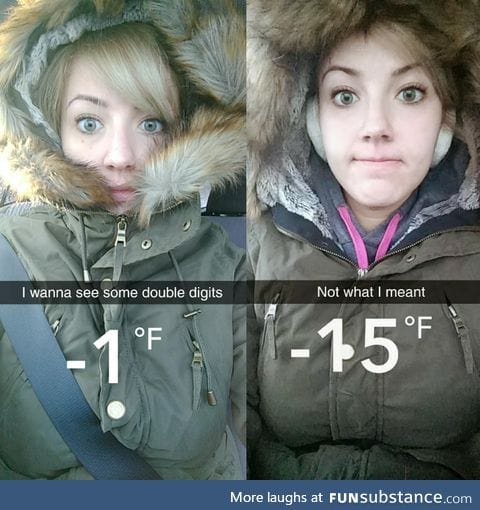 Cold in New England