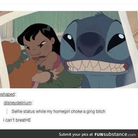 Stitch is the camera guy in every fight.