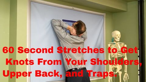 Some quick stretches to fix upper body stiffness