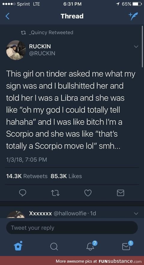 But what's your sign?