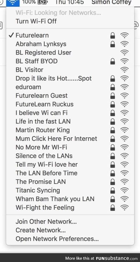 Best Wi-Fi names ever!