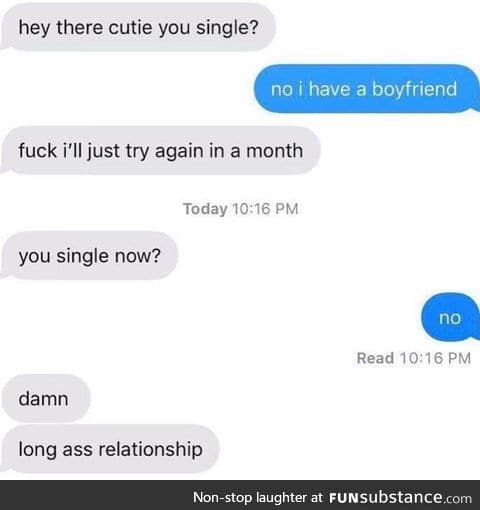 Long ass relationship