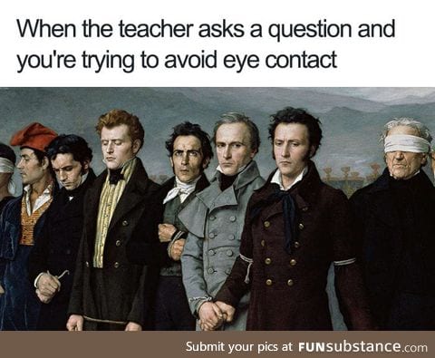 Teacher, leave those kids alone!