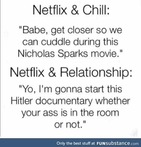 Relationship vs chill