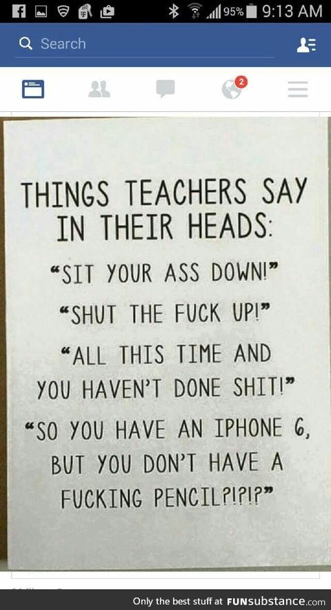 When teachers think out loud.