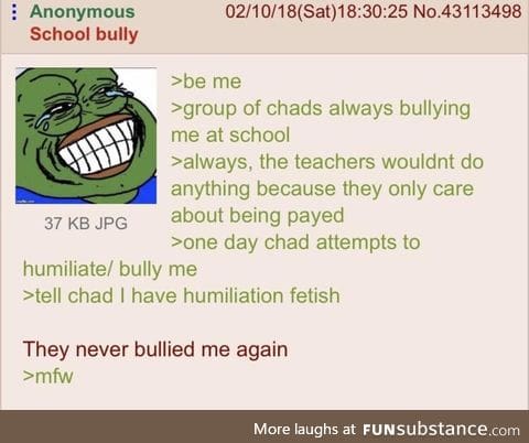 Anon is Bullied
