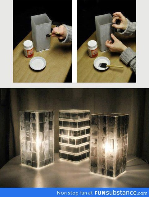 Cool way of creating amazing lamps