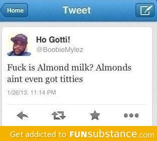 Almond milk?