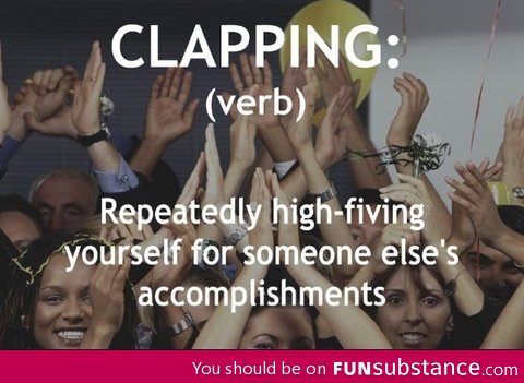 Clapping defined