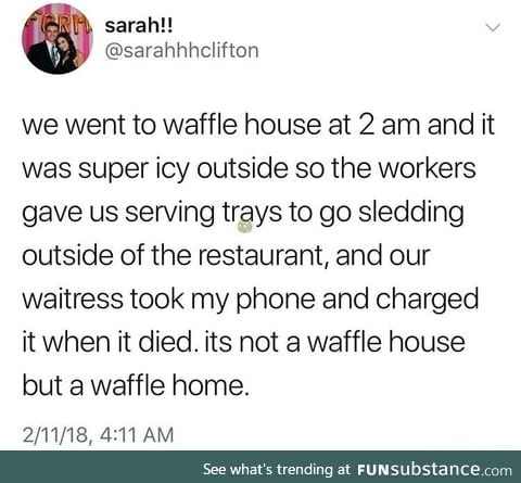 Waffle home