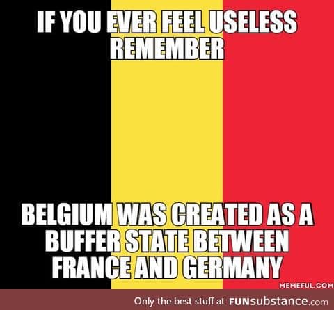 The idea was that, in case of war, both France and Germany would've a smaller front