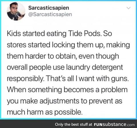 Make everyone eat tide pods then