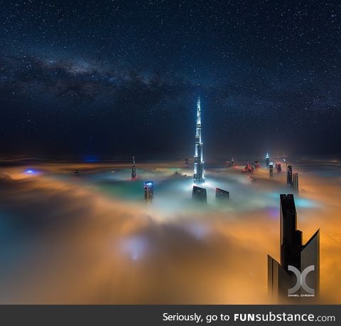 Dubai and The Milky Way