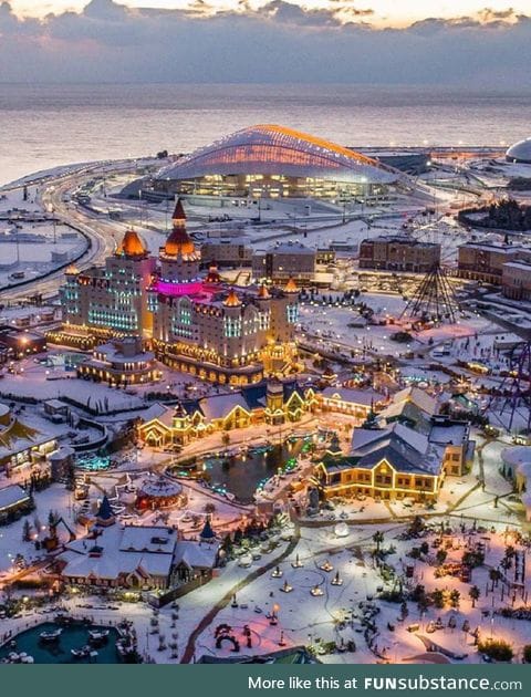 Sochi, Russia is the ultimate Christmas town