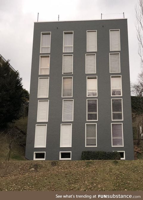 This building with windows that don't line up