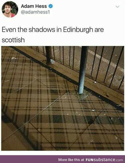 Tartan shadows