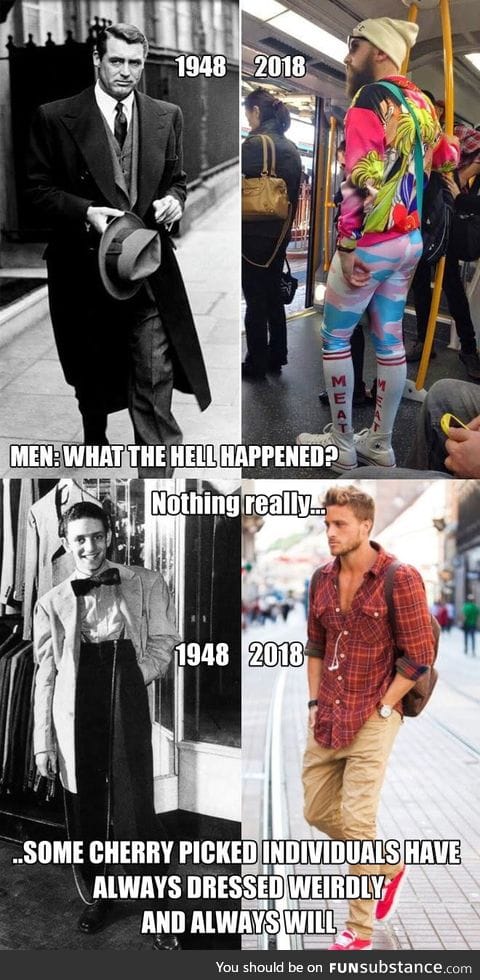 Please stop comparing todays freaks to yesterdays gentlemen